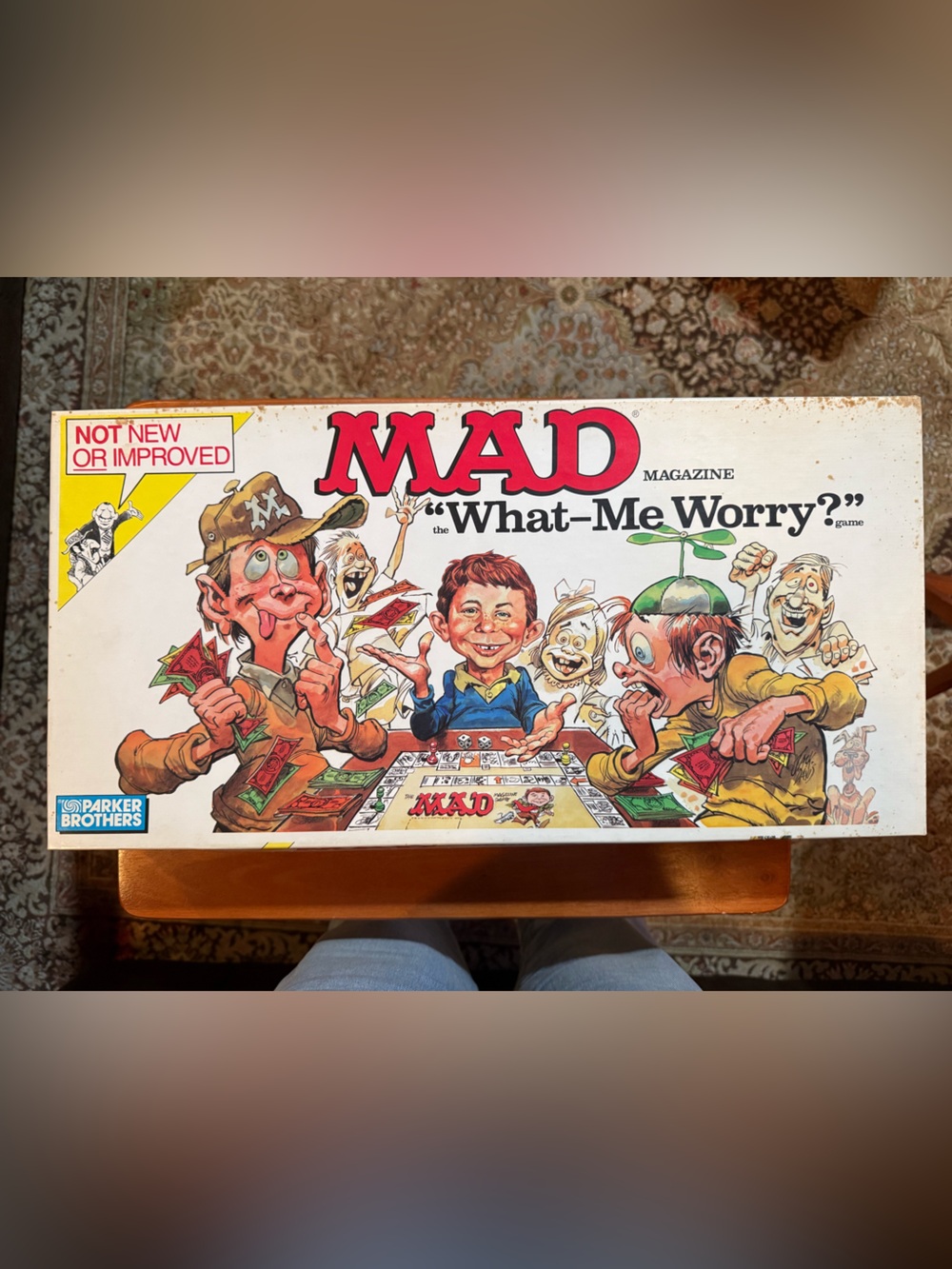 EXTREMELY RARE MAD Magazine 'What - Me Worry?' Board Game